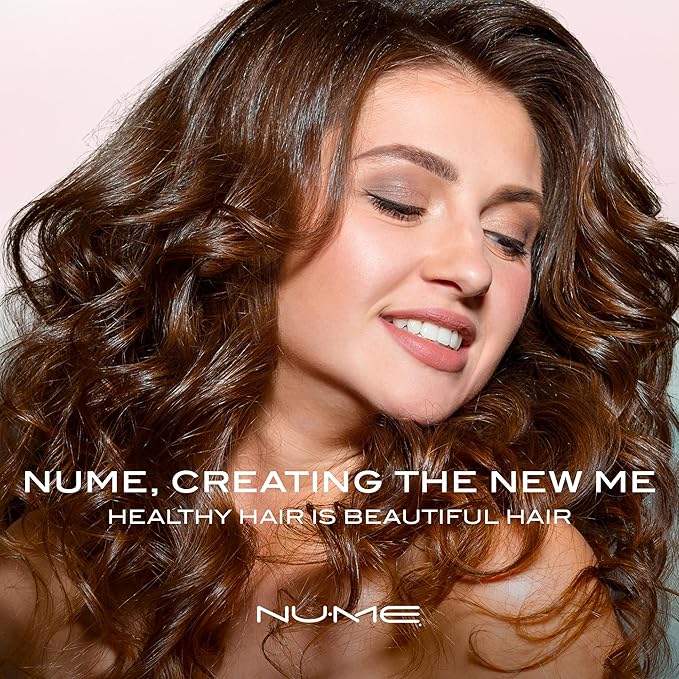 NuMe Classic Curling Wand, Blush | 1-Inch Tourmaline Ceramic Barrel with Far-Infrared Heat & Negative Ions for Frizz-Free, Long-Lasting Waves & Curls – Professional Hair Styling Tool for All Types