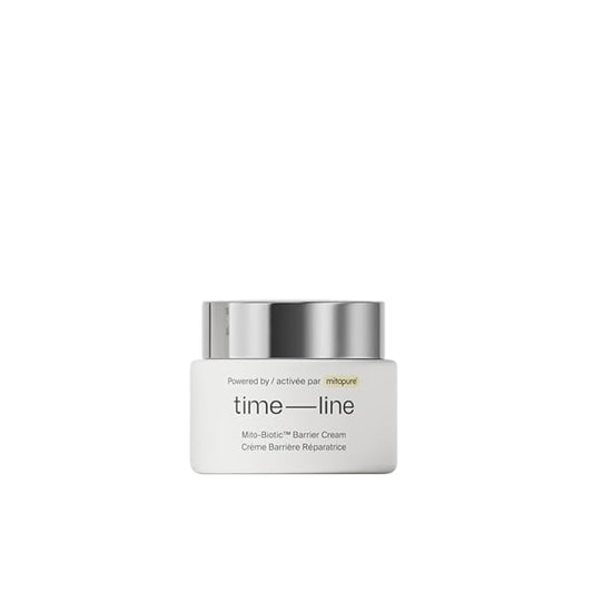 Timeline Mito-Biotic™ Travel Size Barrier Cream Nourishing Moisturizer With Peptides to Restore Dry Skin & Strengthen Barrier - .51 Fl Oz