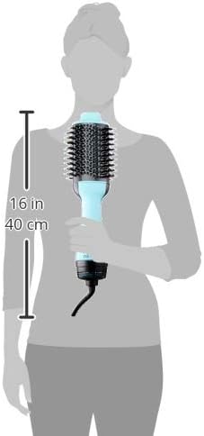 REVLON One-Step Hair Dryer And Volumizer Hot Air Brush, Mint, Mint Volumizer, 1 Count