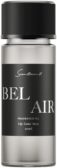Scentiment Diffuser Oil - Bel Aiir | Aromatherapy Home Fragrance Oil | Luxurious Scent with Notes of Lily, Cedar, Musk (20ml)