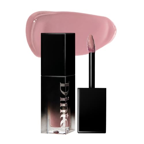 DINTO Blur-Glowy Lip Tint - Glossy Finish, Hydrating, Long Lasting, Lightweight Texture, Non-Sticky, Vegan & Cruelty-Free, K beauty (219 Ave Maria, 0.11 fl.oz)