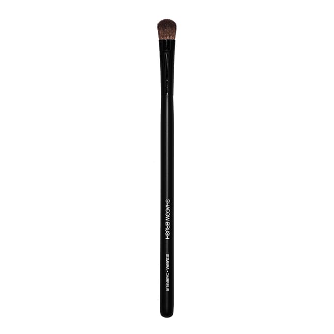 Palladio Flat Shadow Brush, Eyeshadow Flawless Blending, Perfect to Contour, Soften Edges, Smooth Finish, Synthetic Natural Bristles, Soft Feel, Comfortable Grip, Professional Application