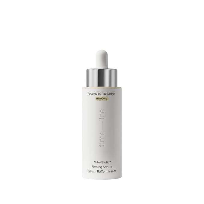 Timeline Mito-Biotic™ Firming Serum Anti-Aging Treatment With Antioxidants - Lifting, Brightening, Hydrating & Wrinkle Reducing For All Skin Types - 1 Fl Oz