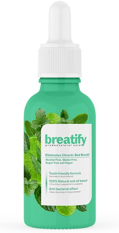 Bad Breath Treatment – Dry and Bad Mouth Smell Removing Drops – Easy to Carry and Handy Fresh Breath Oil serum, 20 mL, 0.68 Oz (Pack of 1, 0.68 Oz)
