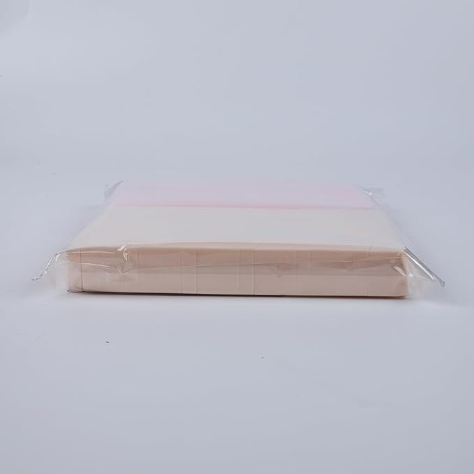 Teenitor 48 Pieces Makeup Sponge Blender For Face Curve Blending, Latex Free Small Wedge Shaped Smooth Apply Beauty Sponge Applicator For Liquid Cream Foundation Festival Makeup