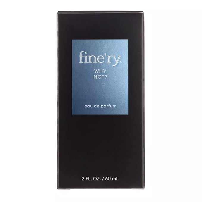 Finery WHY NOT? Men's Eau De Parfum | Men's Eau De Cologne, 2 fl oz | With Makeup Remover Pads Gift
