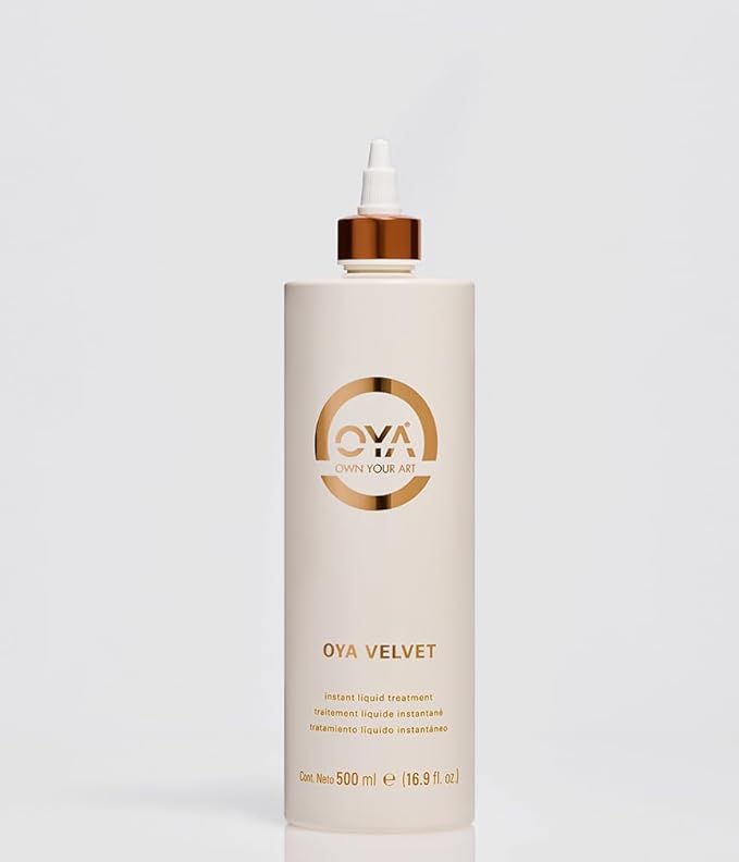 OYA - Velvet Instant Conditioner for Women - Deep Hydrating Treatment for Dry, Damaged, Curly, Color Treated Hair - Moisturizing Keratin Repair for Healthy, Soft, Smooth Hair- 500ml/16.9oz