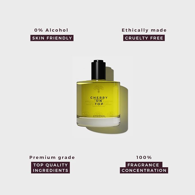 Eternal perfume oils - Cherry On Top Perfume Oil Inspired by Miss Di0r | Long Lasting Designer Perfumes for Women 50ml with 30ml (Pack of 2)