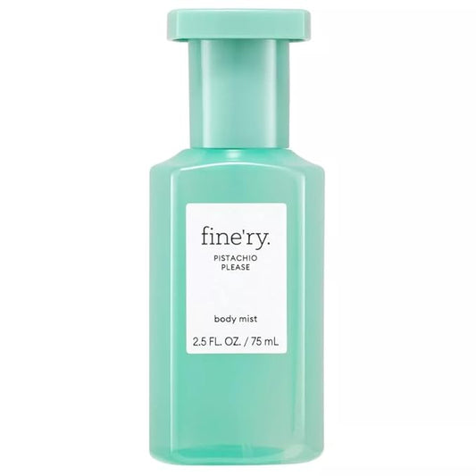 Finery Pistachio Please Mini Body Mist | Women's Fragrance Spray 2.5 fl oz With Makeup Remover Pads Gift