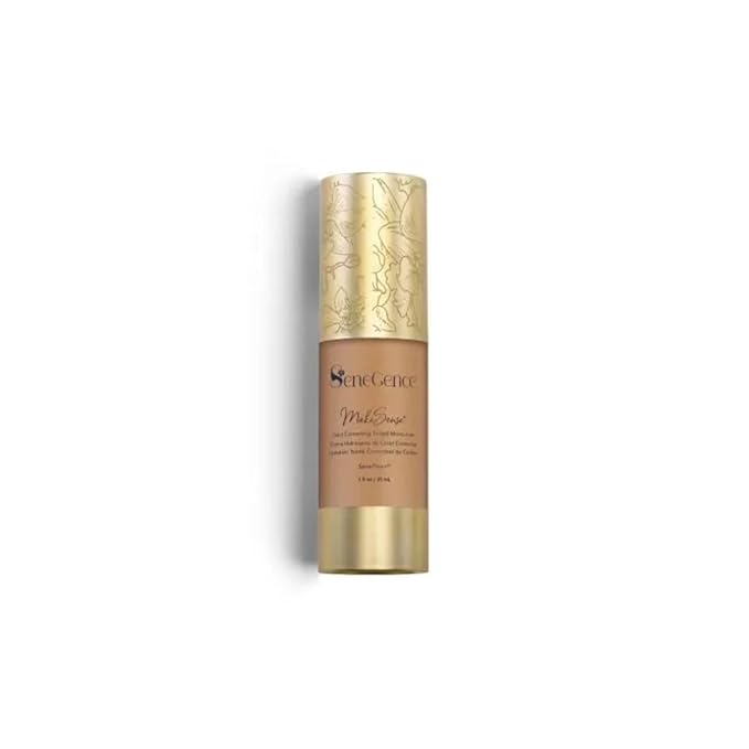 SeneGence MakeSense Color Correcting Tinted Moisturizer with Sheer Coverage, Medium-Deep, 1 Fl Oz, Enriched with SenePlex+ and Botanicals for Smooth, Even-Toned Skin
