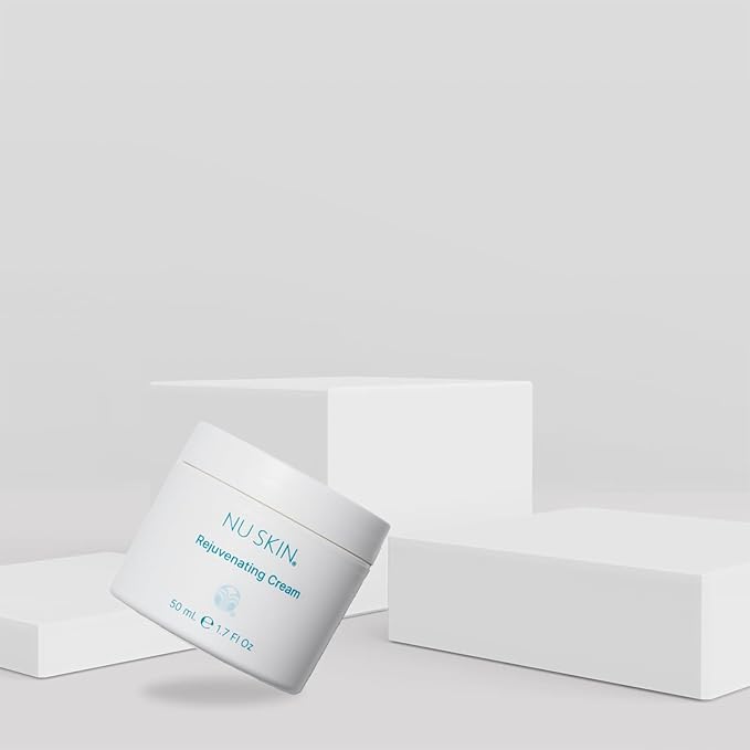 Nu Skin Rejuvenating Cream | Expertly Formulated Moisturizer for Dry Skin, Infused with Hyaluronic Acid, Nourishing Vitamins, and Unique Moisture-Binding Technology | 1.7 Fl Oz | 1 Pack