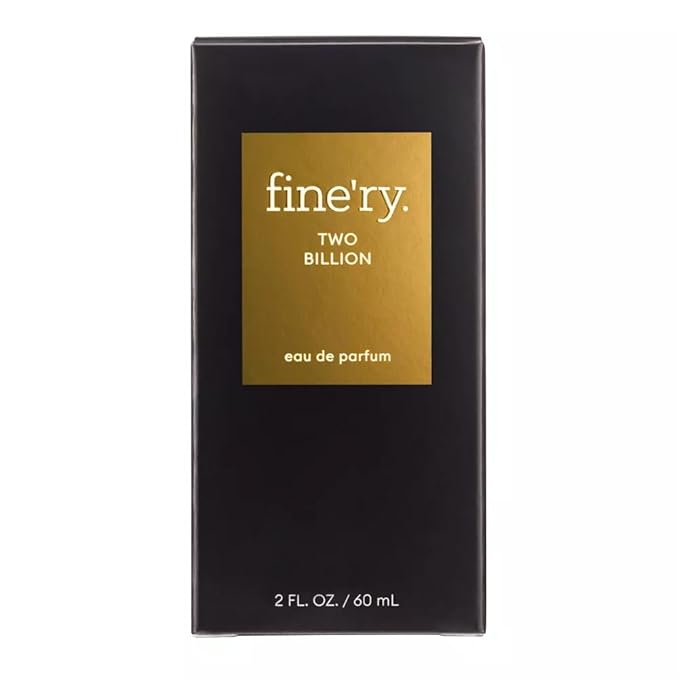 Finery TWO BILLION Men's Eau De Parfum | Men's Eau De Cologne, 2 fl oz | With Makeup Remover Pads Gift