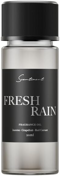 Scentiment Diffuser Oil - Fresh Rain | Aromatherapy Home Fragrance |Inspired by Marriott® Hotels | Luxurious Scent with Notes of Fresh Grapefruit and Crisp Red Currant (20 mL)