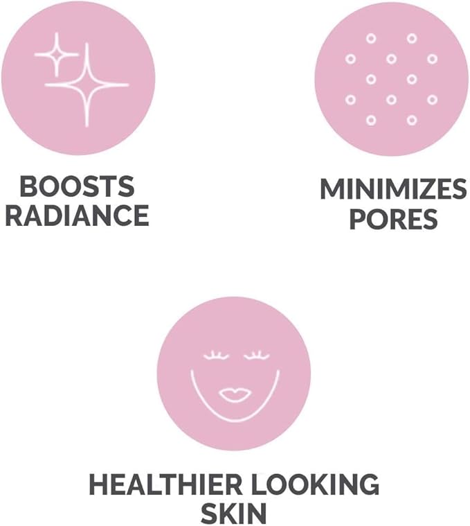 Brush Head Replacement Compatible with Clarisonic Mia 1, Mia 2, Mia Fit, 2 Pack, Radiance Facial Cleansing Brush Replacement Head