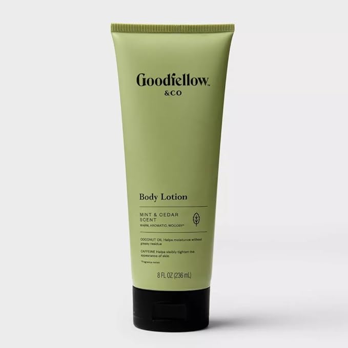 Goodfellow & Co Body Lotion - Moroccan Mint and Cedar Scent - 8 fl oz (Bundle of 3)