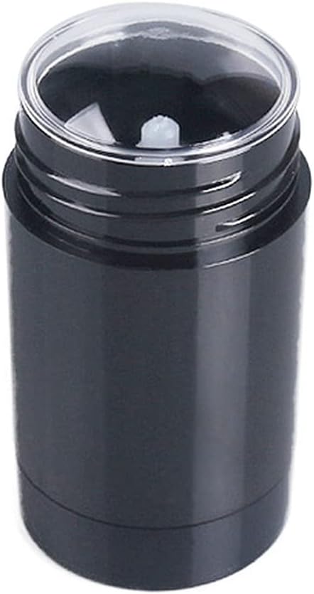 10 Pack 30ml Empty Round Deodorant Containers 1 Oz Twist Up Filling Stick Deodorant Container Plastic Deodorant Bottles Refillable Lip Balm Tube for Lipstick Crayon Chapstick DIY Make Own