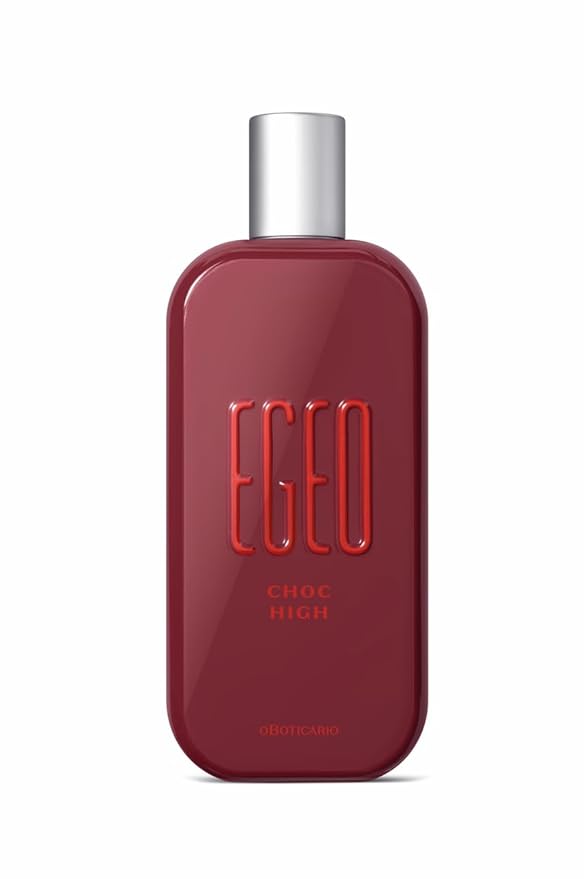 O Boticário Egeo Choc High Eau de Toilette, Sweet Chocolate & Tart Strawberry Gourmand Unisex Perfume, 3 Ounce (90ml)