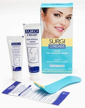 Surgiwax - Facial Hair Removal Cream 1 oz x 2 pack