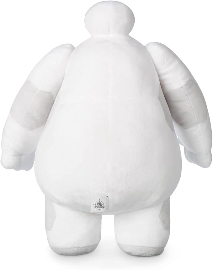 Disney Store Official Baymax Medium Soft Toy for Kids, Cuddly Character with Fuzzy Texture and Embroidered Details, Disney Plushy Suitable for All Ages