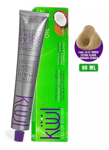 Fantasy Nails Küül Color System, DORADOS (10.31 RUBIO EXTRA CLARO DORADO CENIZO), 3.04 Fl Oz