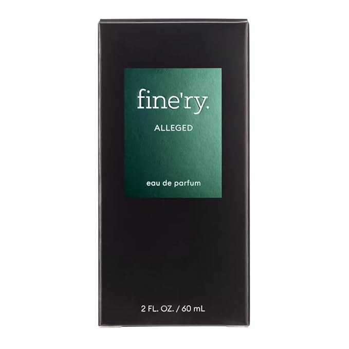 Finery ALLEGED Men's Eau De Parfum | Men's Eau De Cologne, 2 fl oz | With Makeup Remover Pads Gift