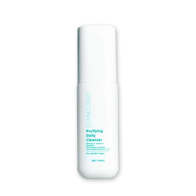 Purifying Daily Cleanser, Deep Cleanse, Hydrate & Restore, Contains Niacinamide, Ceramides and Hyaluronic Acid, Dermatologist-Tested For Bright, Balanced, Glowing skin