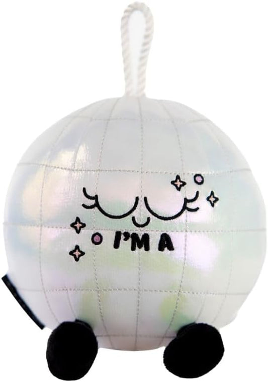 Punchkins Mirrorball Plushie - I'm A Cute Discoball Plush, for Swifties, Adorable Plushie for Gifting