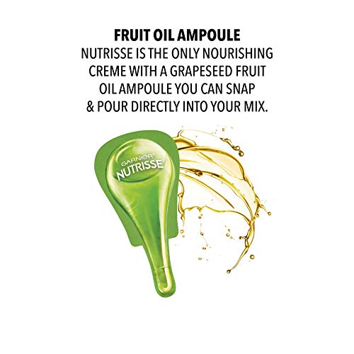 Garnier Hair Color Nutrisse Nourishing Creme, 41 Dark Nude Brown (Iced Coffee) Permanent Hair Dye, 1 Count (Packaging May Vary)