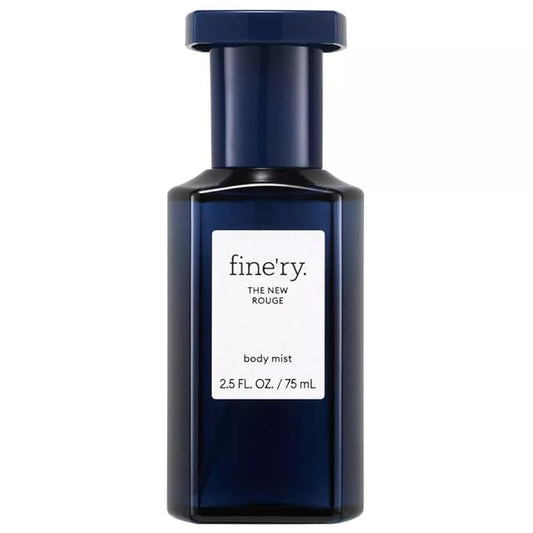 Finery The New Rouge Mini Body Mist | Women's Fragrance Spray 2.5 fl oz With Makeup Remover Pads Gift