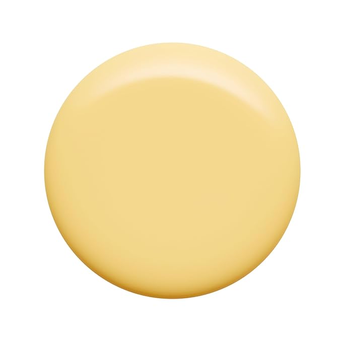 Nailtopia - Plant-Based Chip Free Nail Lacquer - Non Toxic, Bio-Sourced, Long-Lasting, Strengthening Polish - Mellow Yellow (Pastel Yellow) - 0.41oz