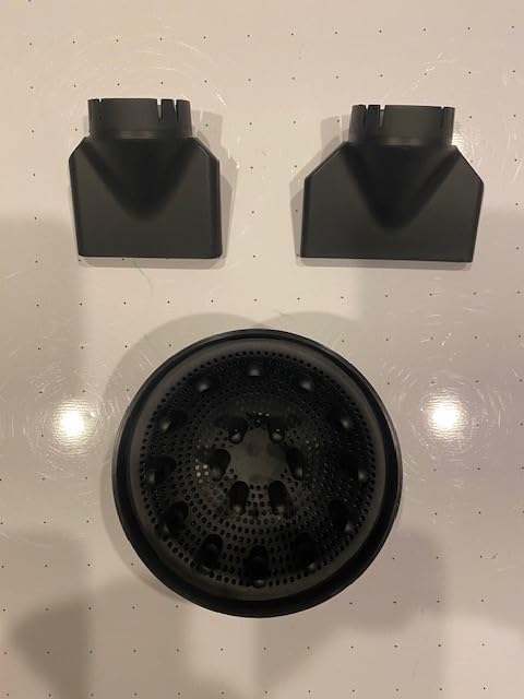 Jerdon Hair Dryer with High Speed Low Noise Brushless Motor for Fast Drying and Includes Acessories - JHD100KB