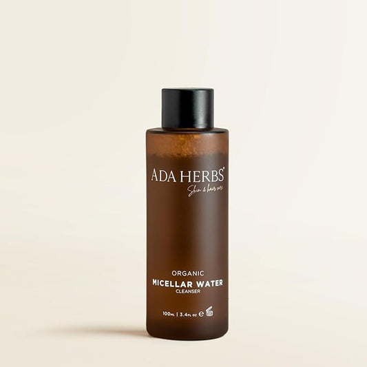 | Micellar Water Cleanser with Rose Water, Cucumber Extract, and Royal Jelly For All Skin Types - Made in France