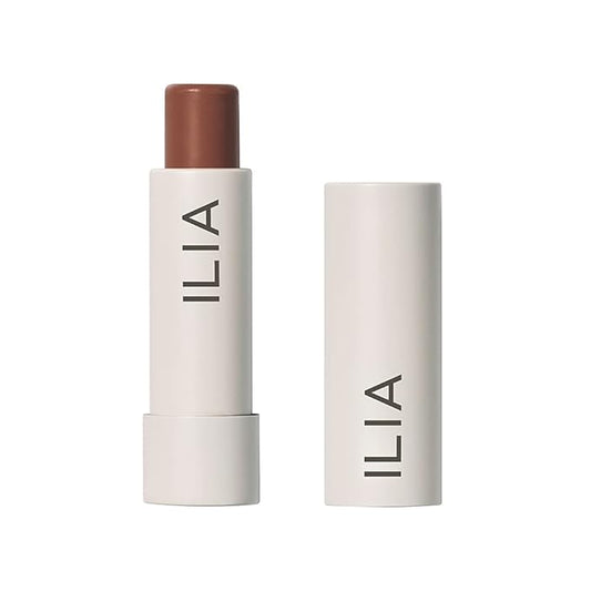 ILIA - Balmy Tint Hydrating Lip Balm | Buildable Lip Color + Soft Shine | Nourish + Moisturize with Shea Butter & Rosehip Seed Oil | Vegan, Clean, Cruelty-Free Makeup (Faded, 0.15 oz | 4.4 g)