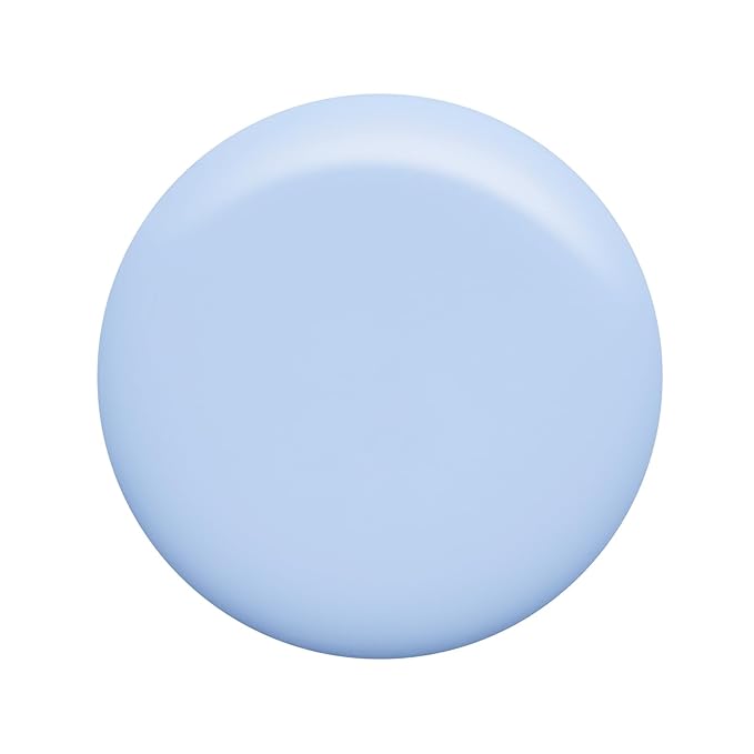 Nailtopia - Plant-Based Chip Free Nail Lacquer - Non Toxic, Bio-Sourced, Long-Lasting, Strengthening Polish - Bali Baby (Powder Blue) - 0.41oz