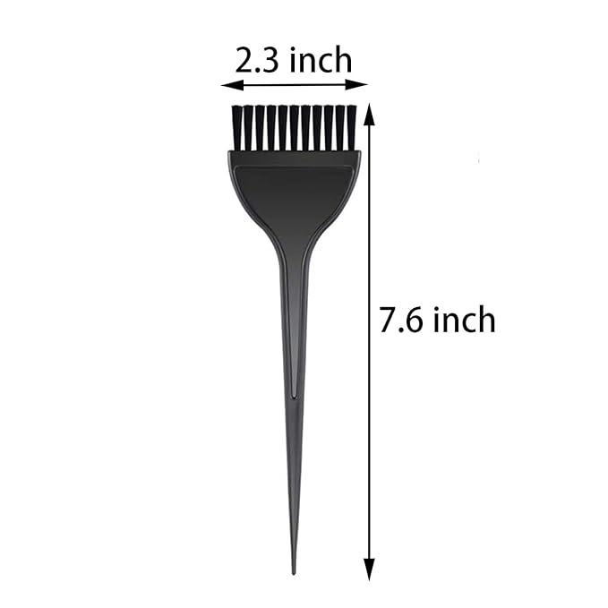 20 Pcs Hair Dye Brushes Color Tint Applicator for Salon Use Home DIY Dyeing, Black