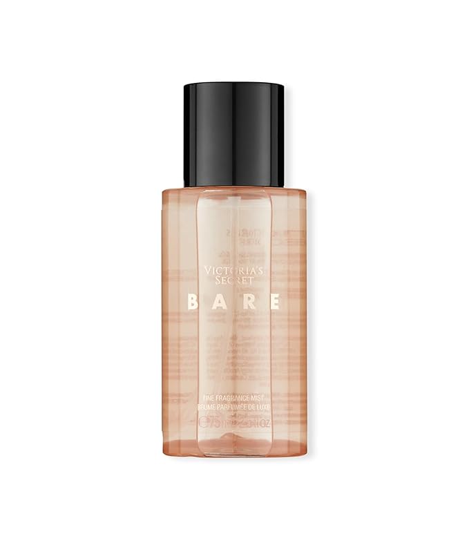 Victoria's Secret Bare Fragrance Mini Mist, Notes of Australian Sandalwood, Mandarin Madagascar & Egyptian Violet, Body Spray for Women (2.5 oz)