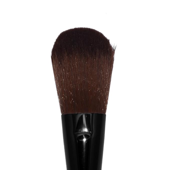Palladio Blush Brush, Medium Sized Makeup Angled Brush, Soft Natural Bristles, Comfortable Grip, Flawlessly Contours & Defines, For Powder, Blush & Bronzer, Premium Quality & Professional Grade