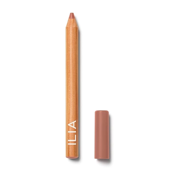 ILIA - Lip Sketch Hydrating Crayon | Hydrate, Plump, Smooth, Strengthen | Long Lasting up to 12-Hours, Bleed-Resistant, Soft-Matte | Barrier-Building, Non-Toxic, Cruelty-Free (Untitled)