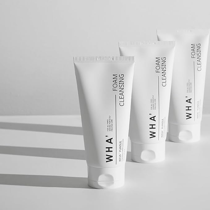 WHA’ YUNSUL Rice Bran Essential Cleansing Foam (5.07 fl.oz)