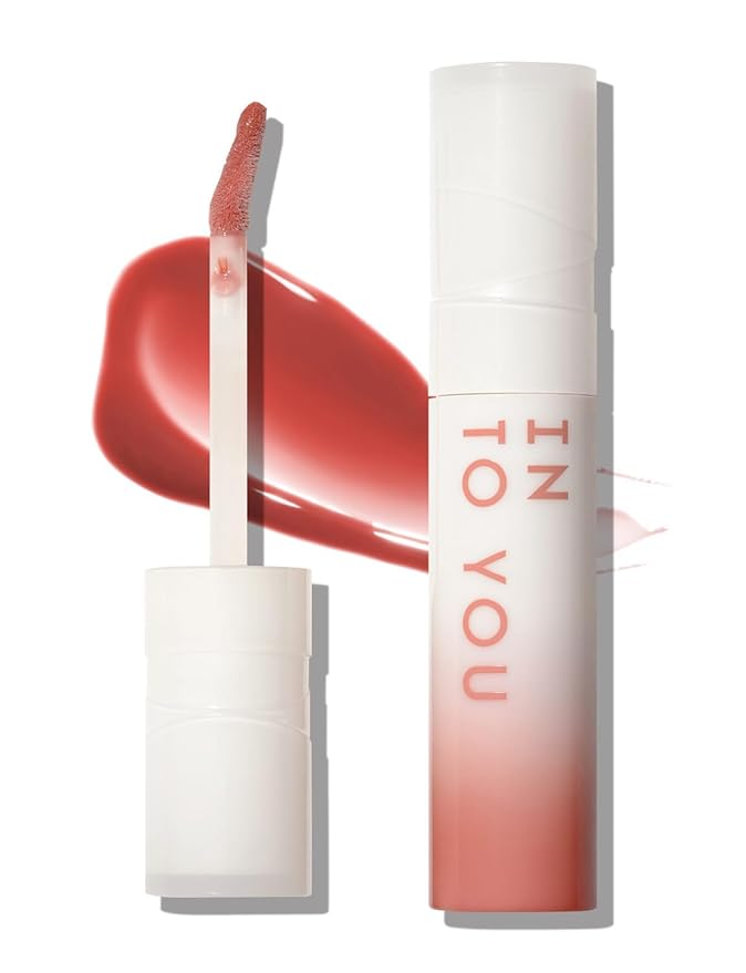 INTO YOU Lip Stain Long Lasting, Lip Gloss, Lip Tint, Lip Plumper Gloss, Glitter Lip Gloss, Liquid Lipstick, Vivid Color, Smudge-Proof, Lightweight, Naturally Moisturizing, Lip Oil For Dry Lips (CC04)