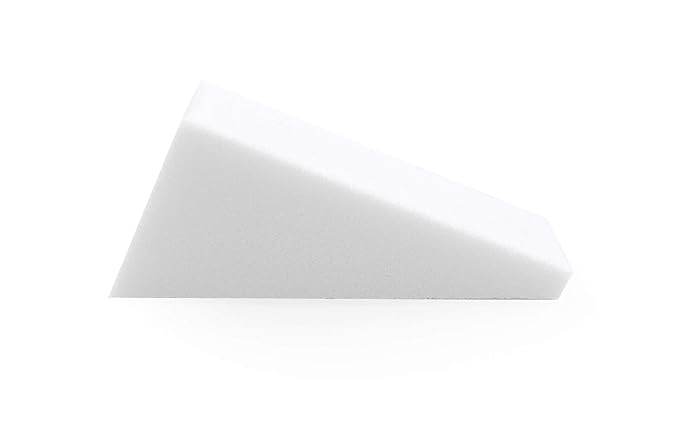Artist's Choice 100 Pack Makeup Sponge Mini Applicator Wedges, Triangle Cosmetic Sponges for Foundation, Blush, Eye Shadow, Blending and Smoothing, Disposable, Latex Free