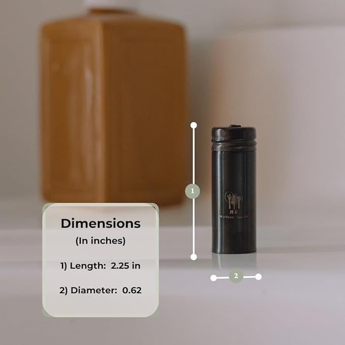 Vegan Biodegradable Bamboo Charcoal Dental Floss with Refillable Black Stainless Steel Container | 30M x2 | Extra Floss| Natural Candelilla Wax | Peppermint | Zero Waste Oral Care