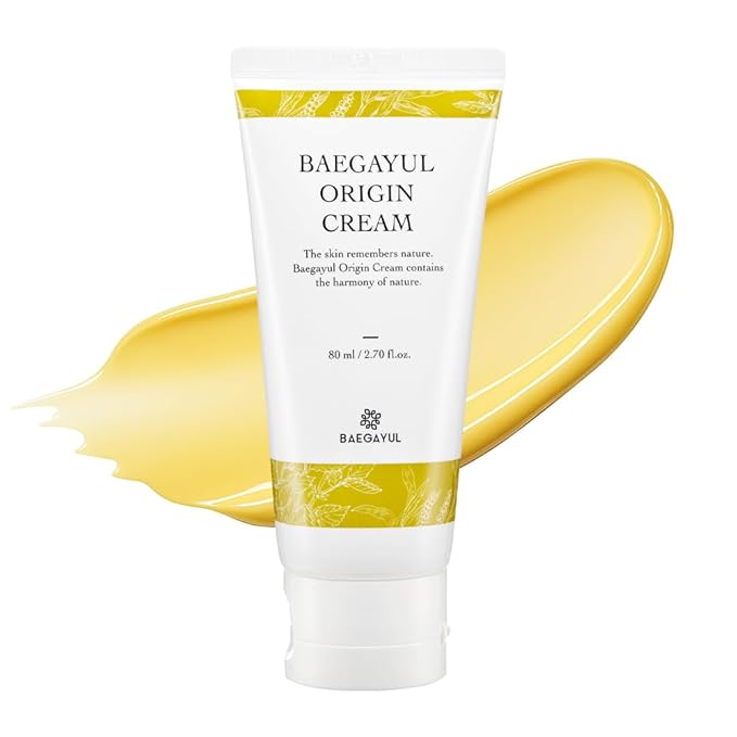 Origin Cream - Korean Moisturizer with Propolis & Job's Tears based on Traditional Herbal Science (Hanbang) - Deep Hydration & Soothing for Dry, Sensitive Skin (2.71 fl oz)