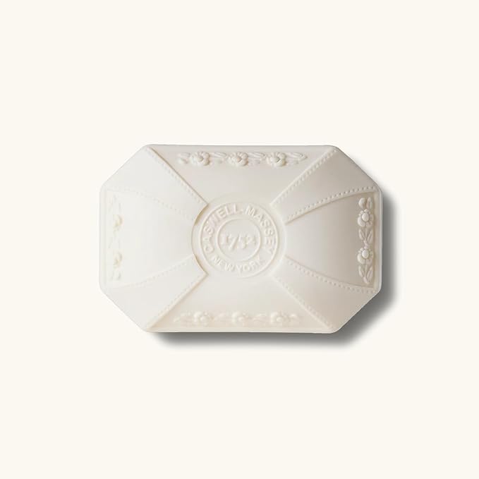 Caswell-Massey Gardenia Natural Bar Soap for Women, Moisturizing Body Soap Bar for All Skin Types, Made with Essential Oils & Plant-Based Formula for Soft Skin, 3.5 oz