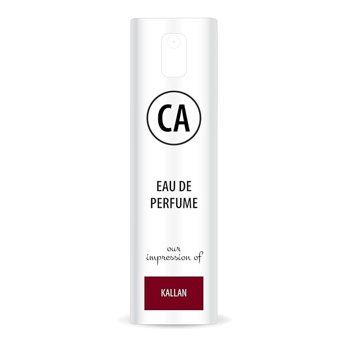 CA Perfume Impression of Kallan Unisex Eau De Parfum Amber Spicy Scent Long Lasting Unisex Fragrance Travel Size TSA Ready for Day and Night Wear 0.33 Fl Oz 10ml