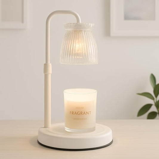 Shering Candle Warmer Lamp with Timer Dimmable, Gift Box, Gifts for Her, Birthday Gifts for Women, House Warming Gift New Home Decor, Wax Melt Warmer for Scented Jar Candles