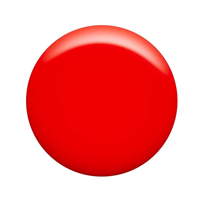 Nailtopia - Plant-Based Chip Free Nail Lacquer - Non Toxic, Bio-Sourced, Long-Lasting, Strengthening Polish - Red Hot Summa (Red With Orange Undertones) - 0.41oz