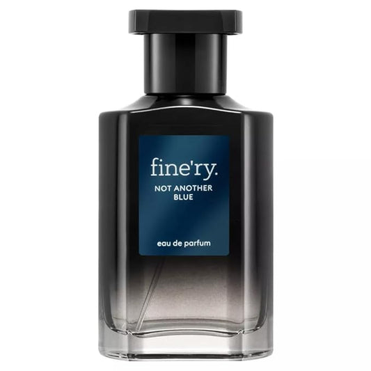 Finery Not Another Blue Men's Eau De Parfum | Men's Eau De Cologne, 2 fl oz | With Makeup Remover Pads Gift