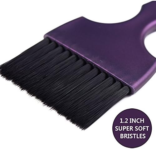 PERFEHAIR Hair Dye Coloring Brushes Kit Color Applicator Tint Brush-6 Pieces