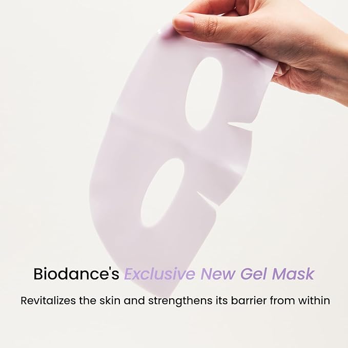 BIODANCE Rejuvenating Caviar PDRN Real Deep Mask, Overnight Hydrogel Mask, Skin Firming & Radiance Boost, Enhancing Recovery for All Skin Types, Korean Skincare, Stocking Stuffers | 1.19oz(34g) x 4ea